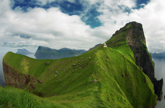 Landscape on the Faroe Islands