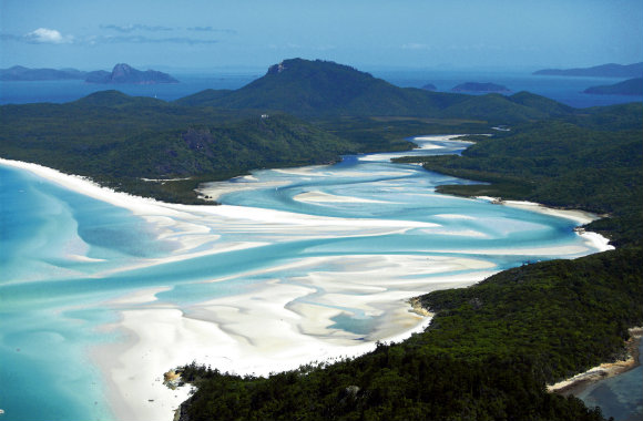 Hill Inlet, Whitehaven Beach