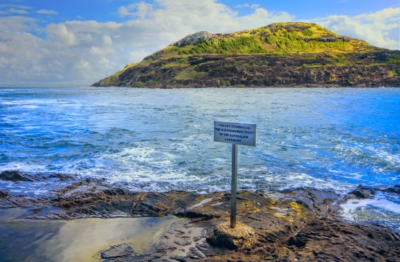 Northern most tip of Australia's rocky headland, Cape York Peninsula