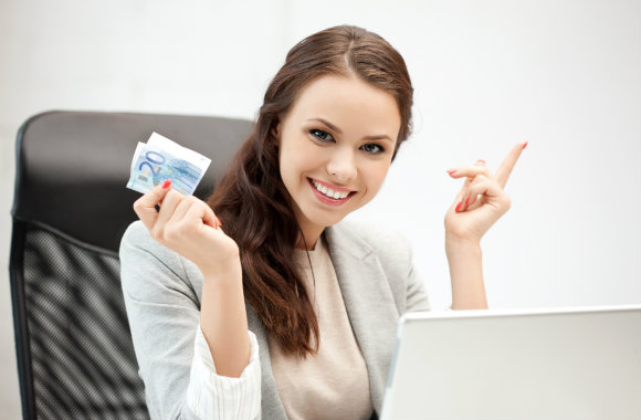 pretty-woman-working-showing-some-euros-dp