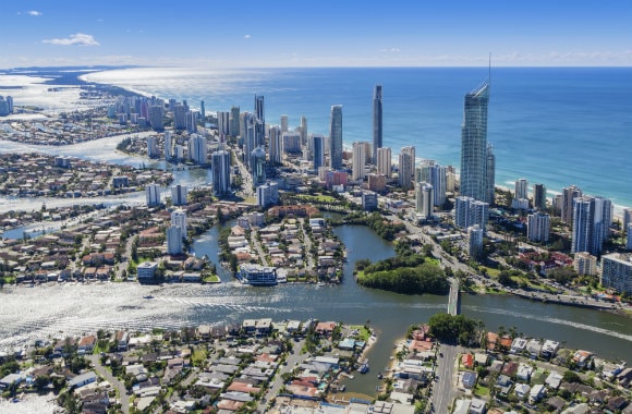 Gold Coast Aerial View