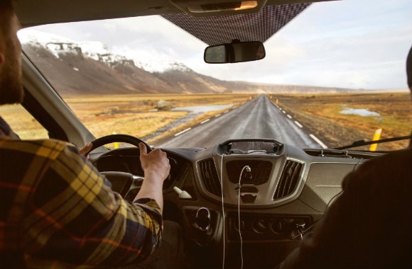 Driving in Iceland